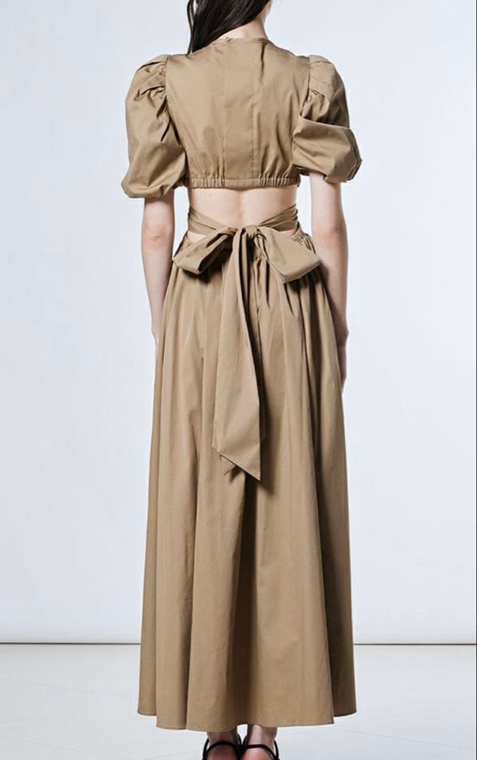 今期新作☆ダブルスタンダードクロージング☆Sov.☆パフスリーブワンピース