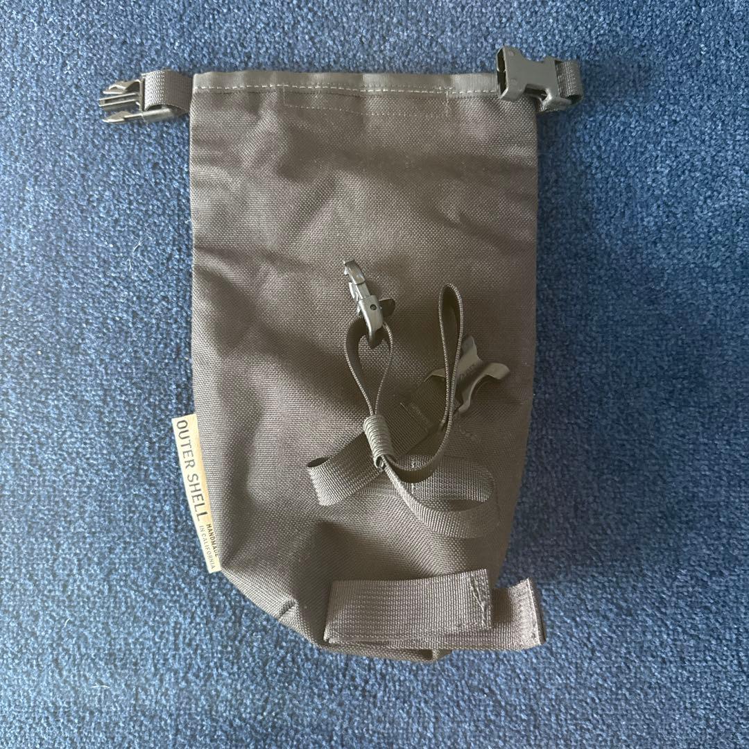 アウターシェル サドルバッグ OUTER SHELL ADVENTURE 黒