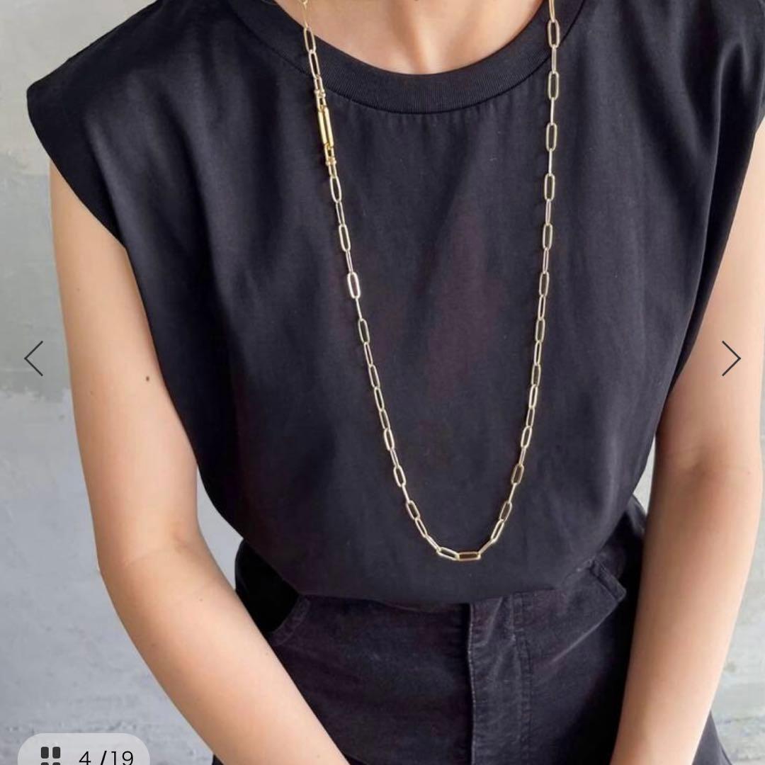 スピックアンドスパン イオ 2wayロングネックレス 新品未使用タグあり