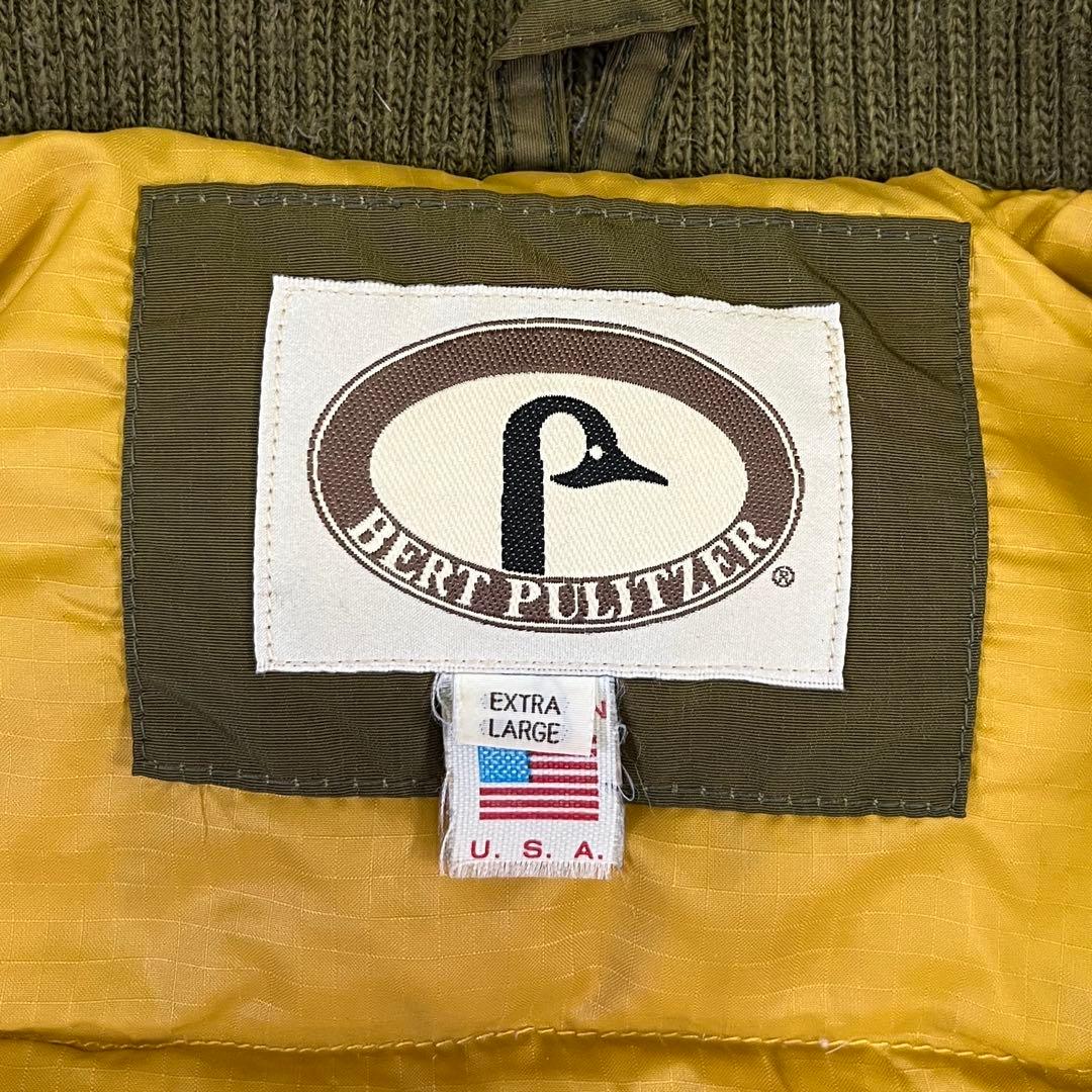 80S BERT PULITZER \"ALL PURPOSE\" ダウンジャケット