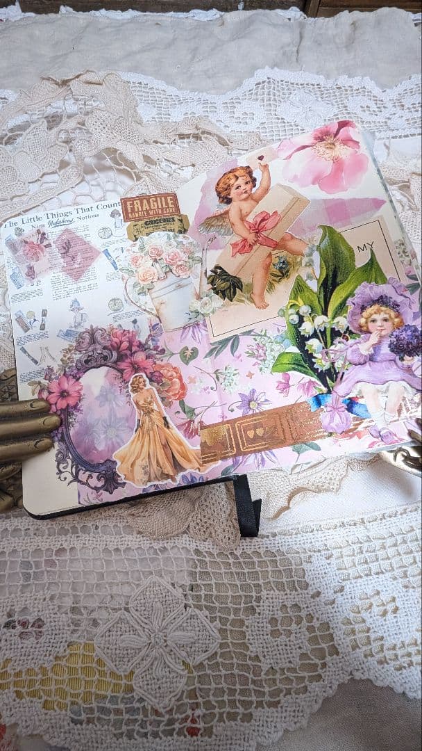 コラージュスタイル スケッチブック