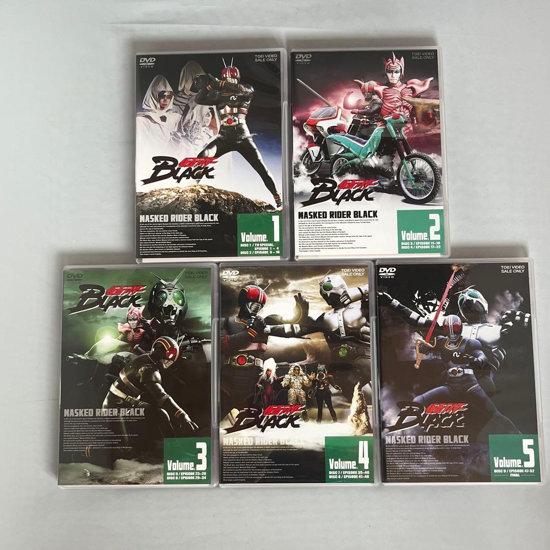 仮面ライダー　BLACK Masked Rider Black DVD BOX