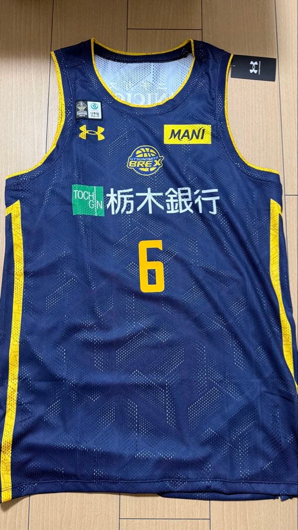 宇都宮ブレックス　比江島慎選手オーセンティックユニフォーム (2025-26)