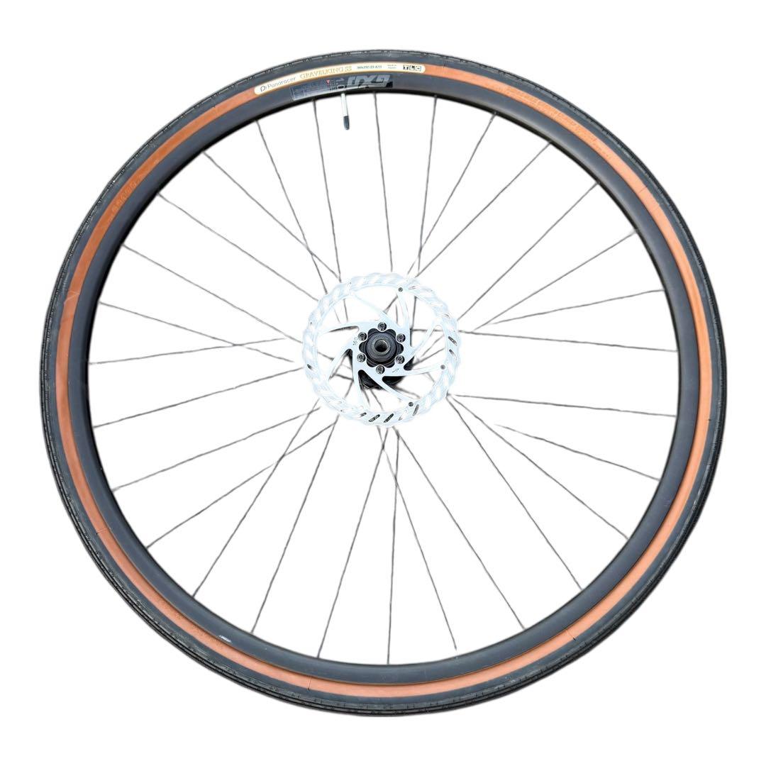 ディスクブレーキ用ロード／グラベルホイールセット 700×35C タイヤ付き