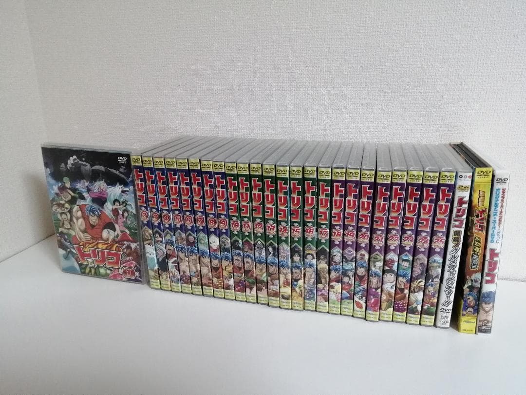 トリコ TV版 全25巻 + 開幕!グルメ + 劇場版 DVD　全27巻セット