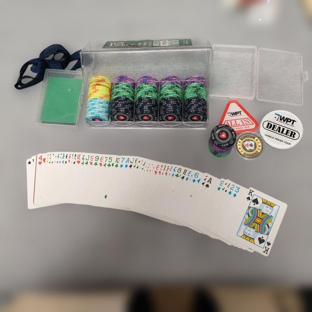 【ばら売り相談可】ポーカーチップ・トランプetcセット