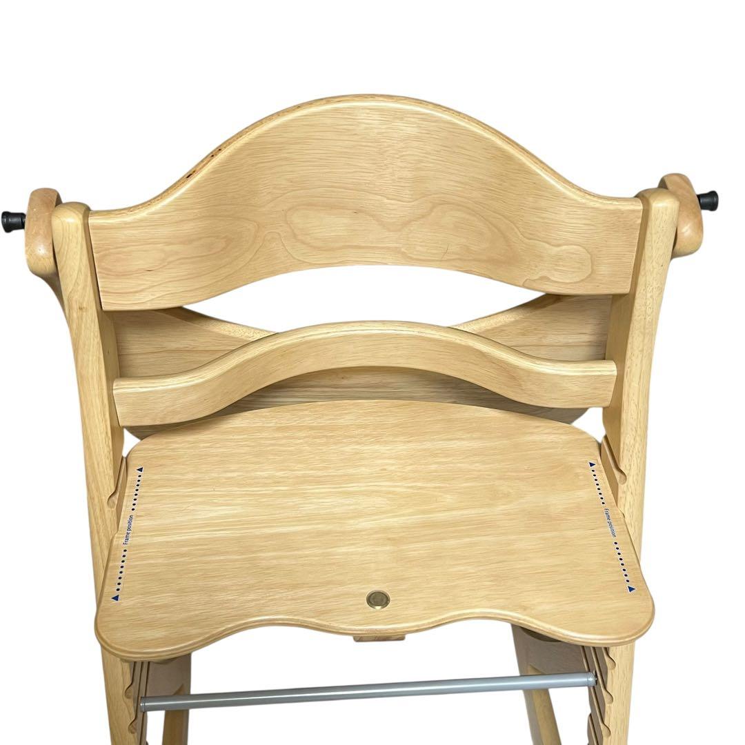 【美品】 すくすくチェアプラス テーブル付　ガード付 1501 NA 大和屋