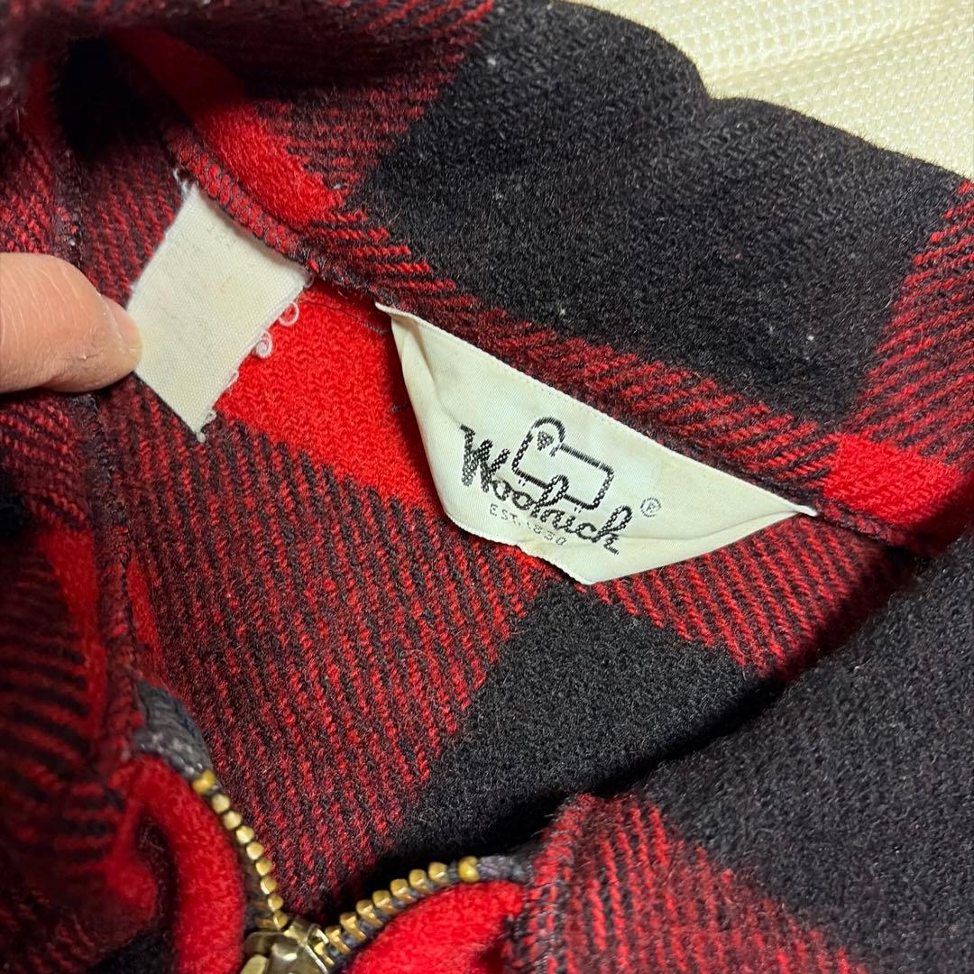 70s WOOLRICH バッファロー マッキーノジャケット ウールリッチL