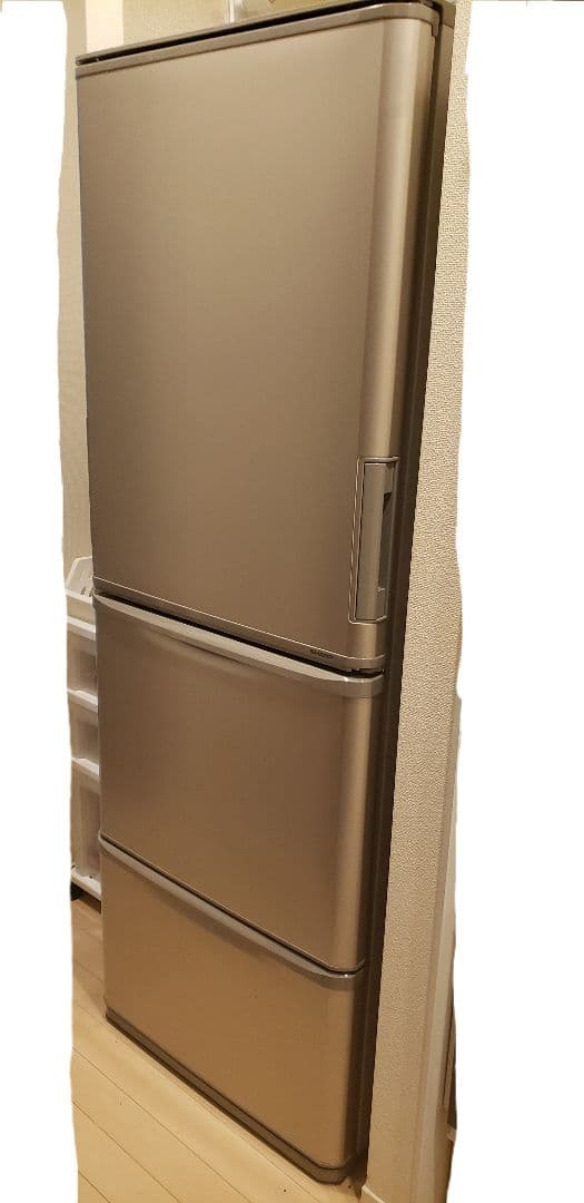 【送料込】SHARP 3ドア 冷蔵庫 SJ-X355H-N 2022年製