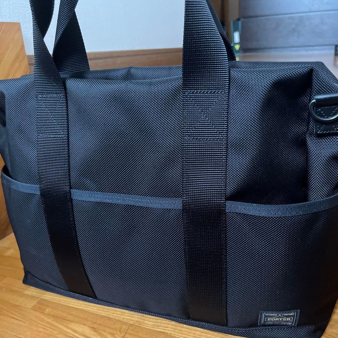 使用回数少なめ美品良品PORTER ビジネスバッグ ブラック