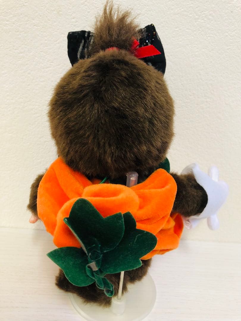 ハロウィンモンチッチ 女の子かぼちゃコスチューム　お化けパペット　Sサイズ