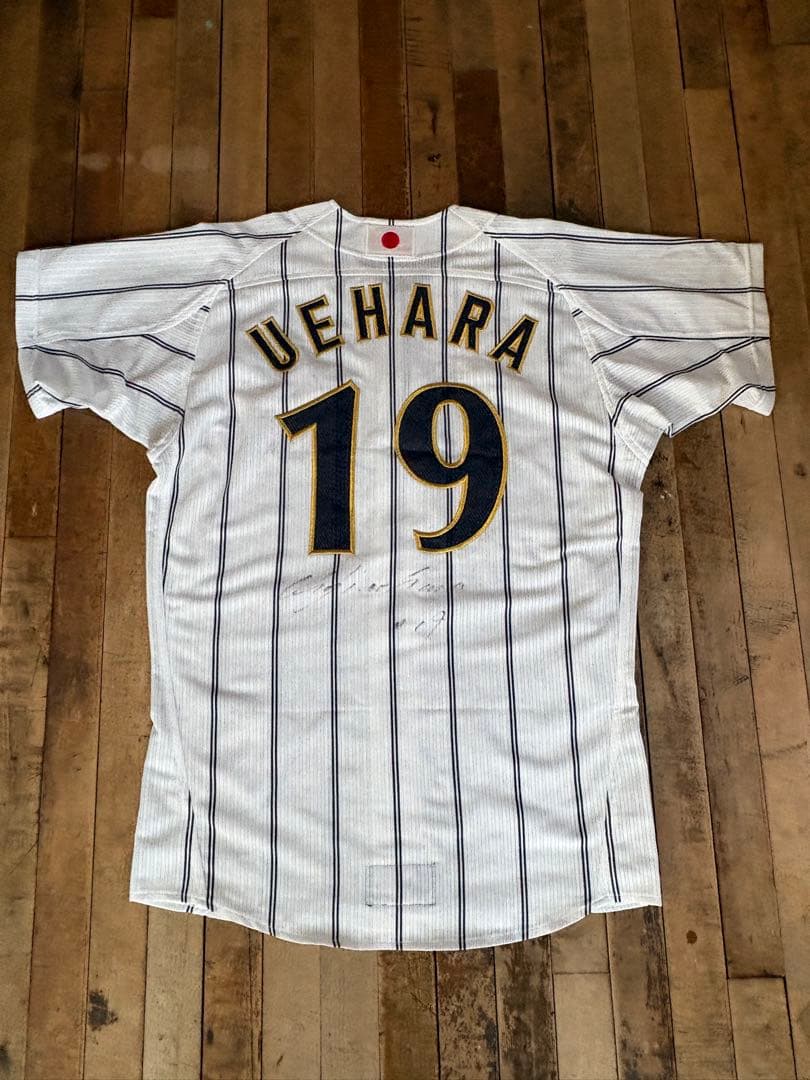 侍JAPAN 上原浩治選手 レプリカユニフォーム 直筆サイン入り