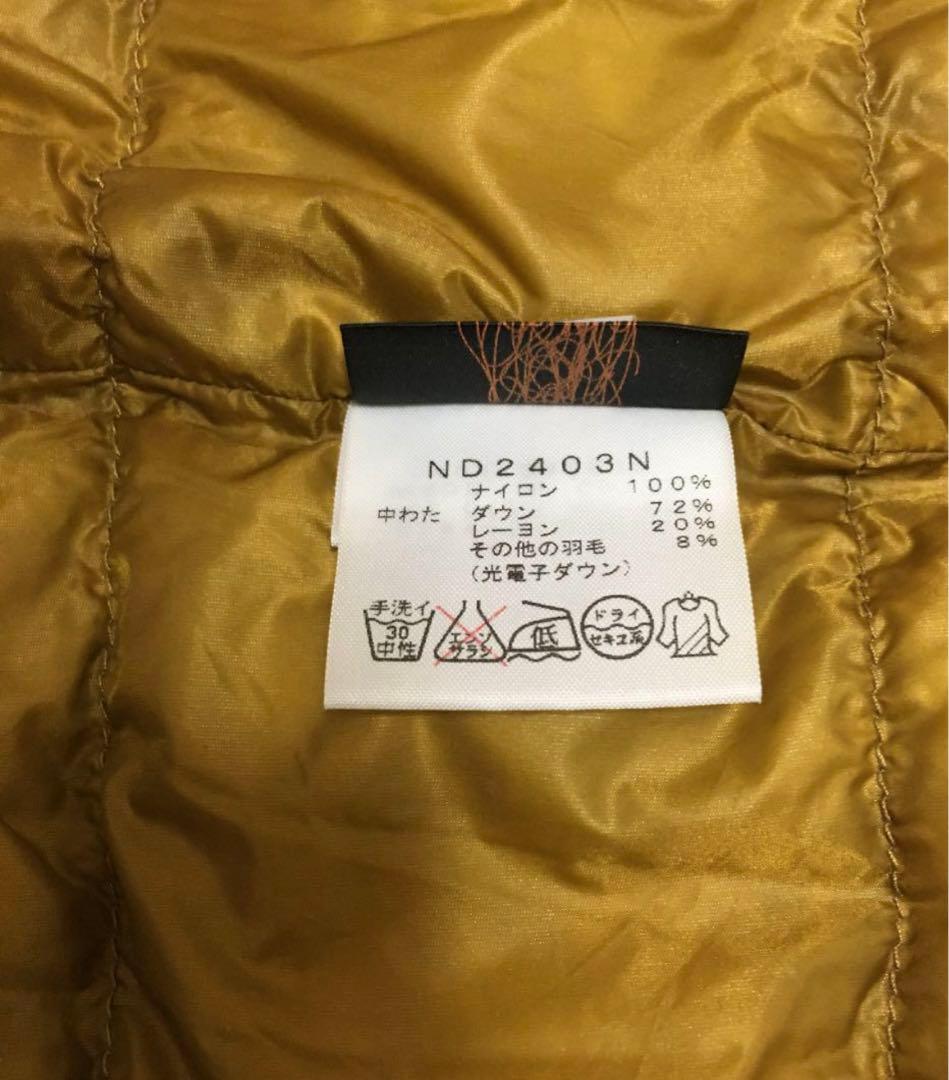 【再値下げ】ノースフェイス ダウンベスト