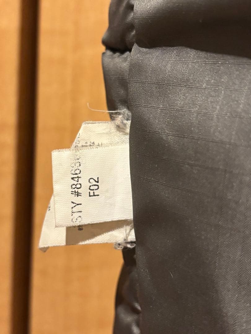 【美品】patagonia 黒 オールドグースダウンベスト ドローコード 00s