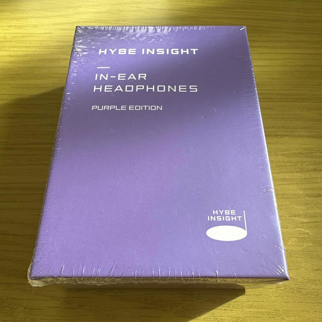 ハイブインサイト イヤモニ風イヤホン パープルエディション 新品未使用 BTS