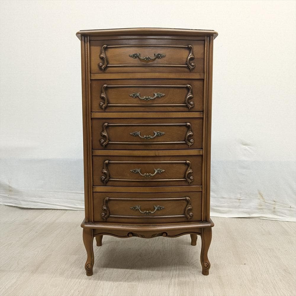 猫脚　リビングチェスト　チェスト　引き出し　タンス　ドロワー　小物収納　イタリア