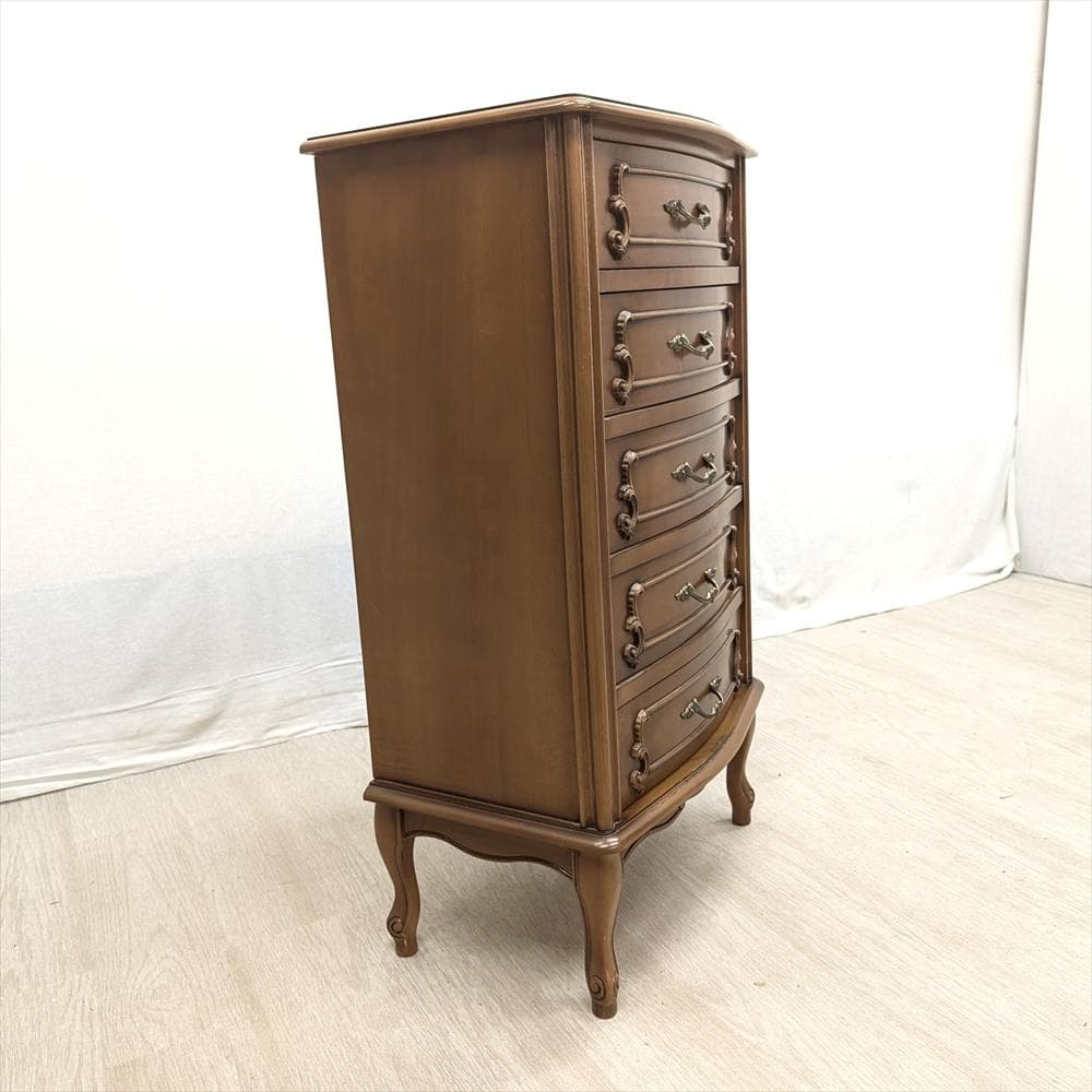 猫脚　リビングチェスト　チェスト　引き出し　タンス　ドロワー　小物収納　イタリア