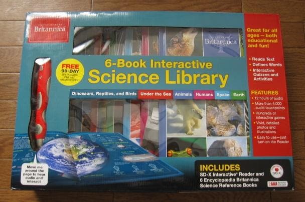 洋書 6-Book Interactive Science Library