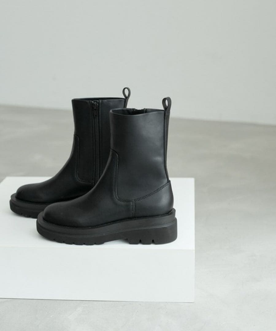 ADAM ET ROPE' ストレッチブーツ 39 ブラック