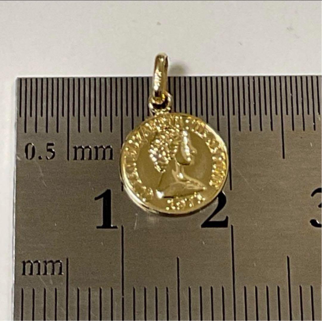 K18 10mm  ペンダント トップ 18金