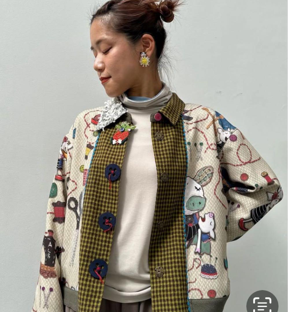 アルベロベロ⭐️ジャケット風ブラウス