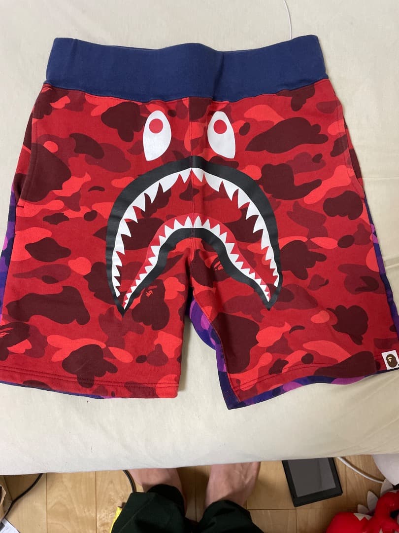 BAPE シャークデザイン ショートパンツ M
