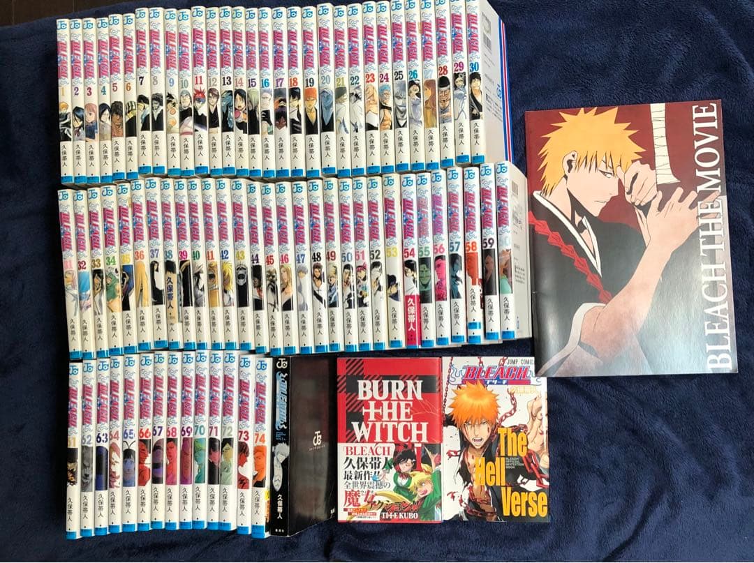 BLEACH 全巻 セット 1〜74 ほか4冊