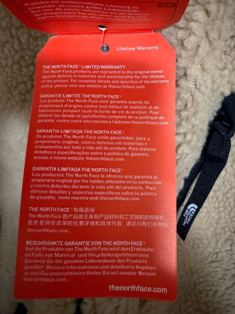 THE NORTH FACE ダウンジャケットラームウールリバーシブル男女兼用