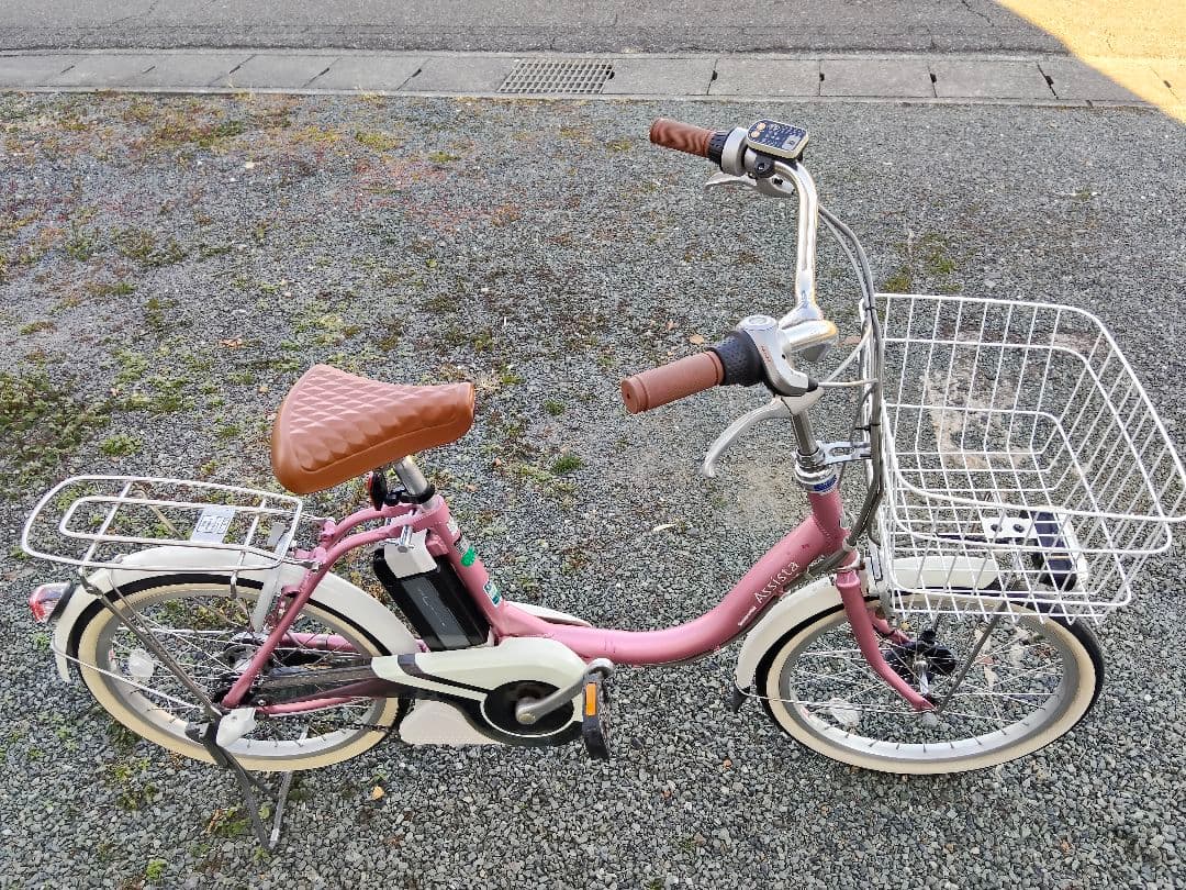 ①電動アシスト自転車●ブリジストンアシスタ•ミニ