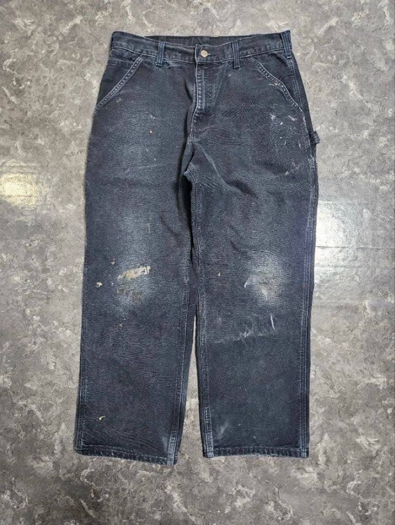 Carhartt カーハート ダック フェード ペインターパンツ　B11 BLK