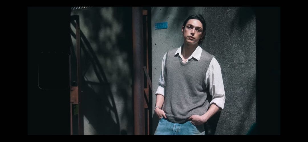 【モーガン蔵人着用】24SS LOOSE KNIT LINEN VEST