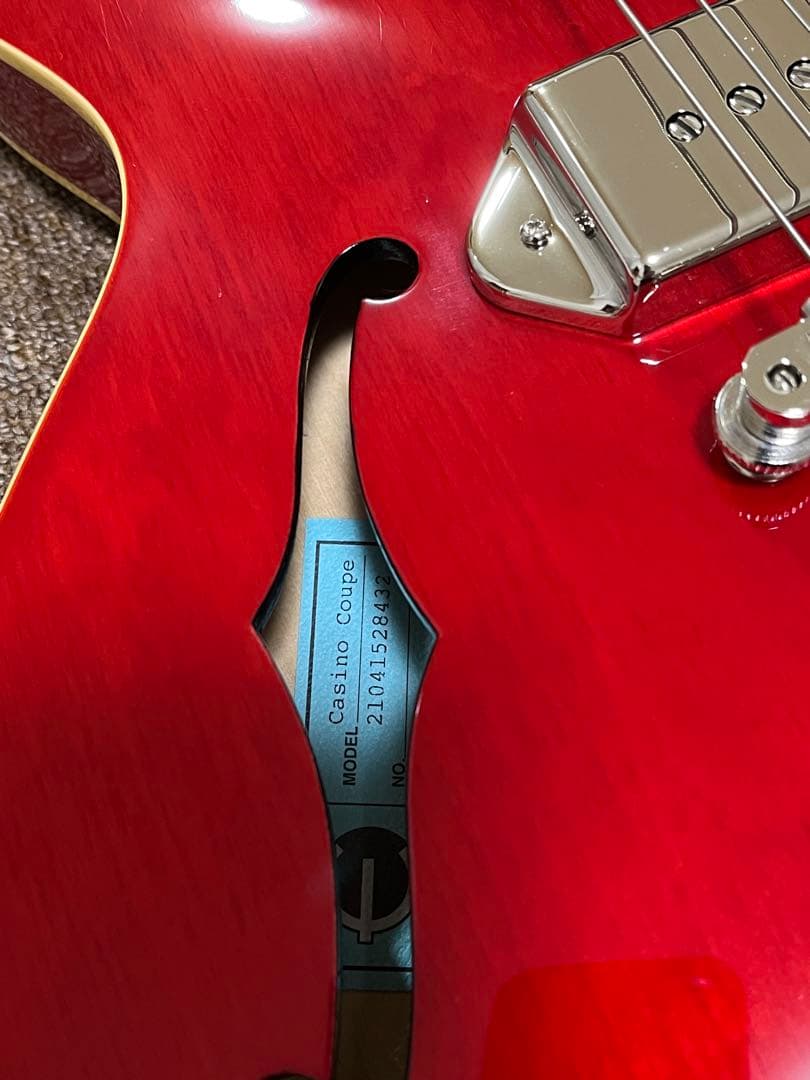 Epiphone Casino Coupe Chカジノクーペ2021年製USED