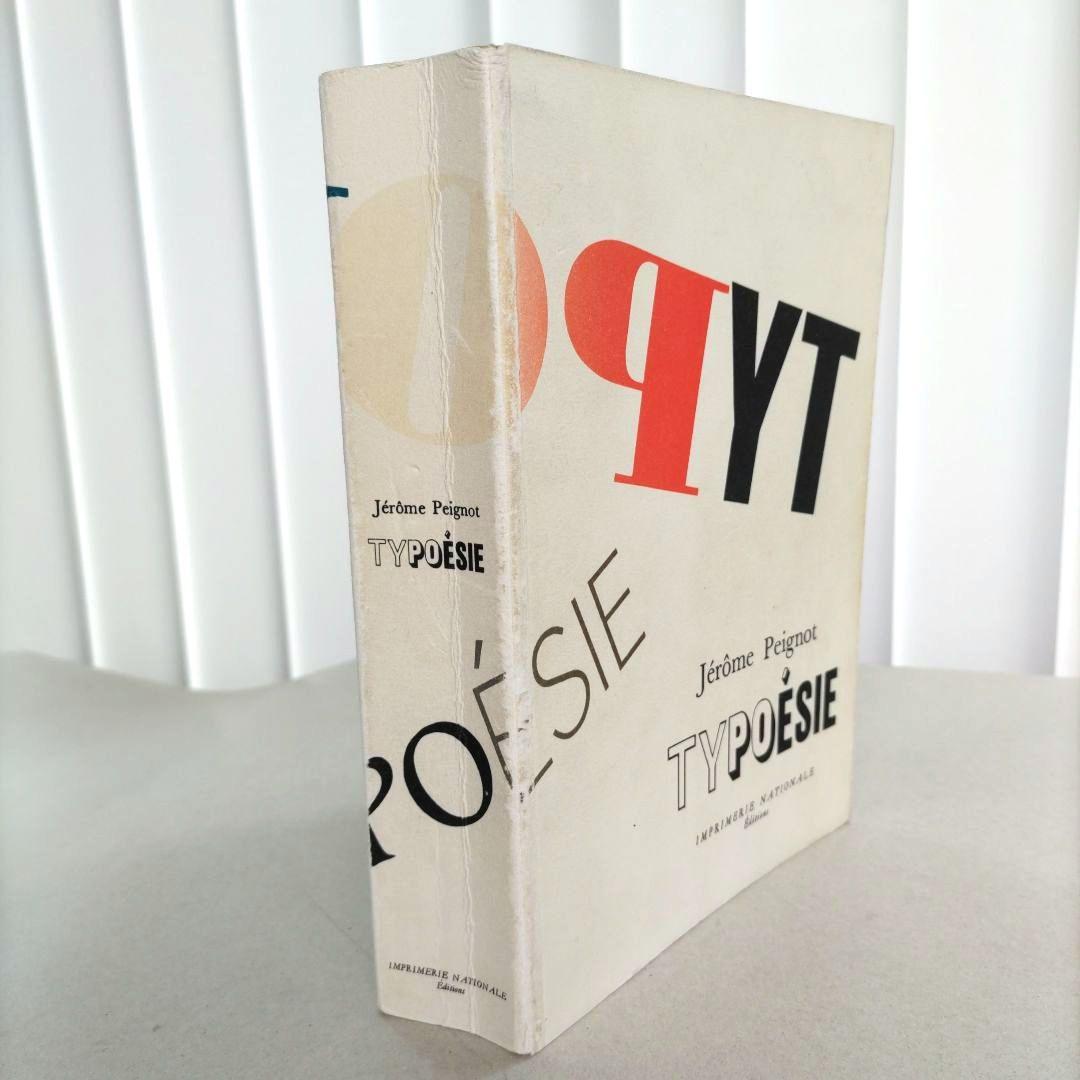 【絶版】TYPOESIE:Jerome Peignot タイポグラフィ デザイン