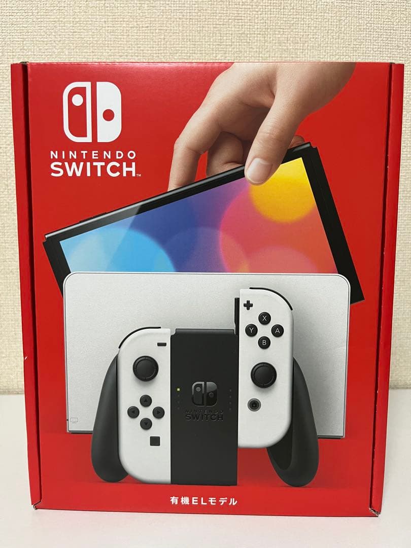 Nintendo Switch 有機EL Joy-Conホワイト【新品未開封】