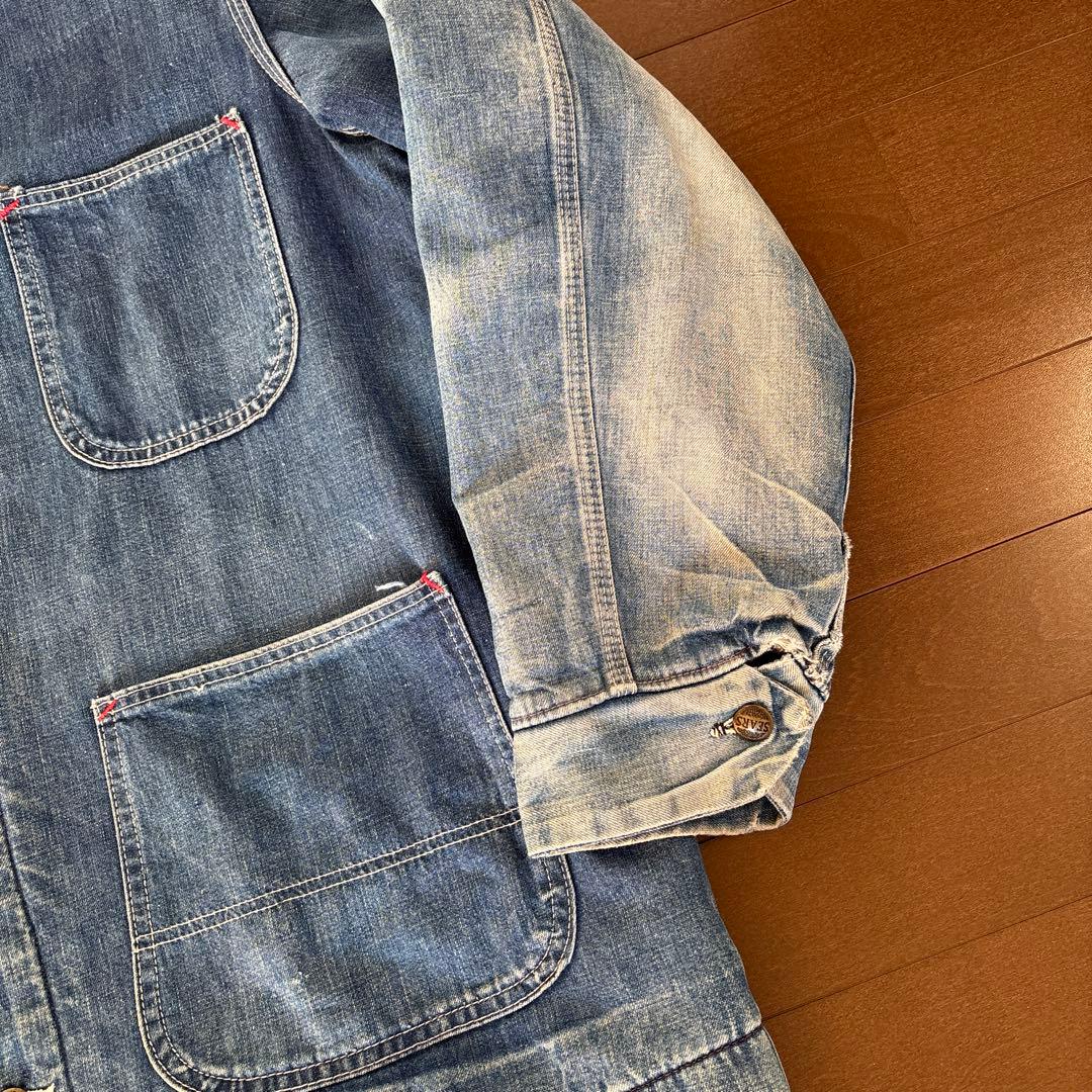 70’s SEARS シアーズ ビンテージ　カバーオール　ワーク チョアコート