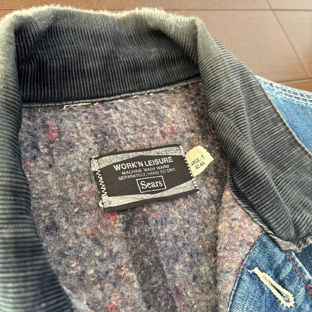 70’s SEARS シアーズ ビンテージ　カバーオール　ワーク チョアコート