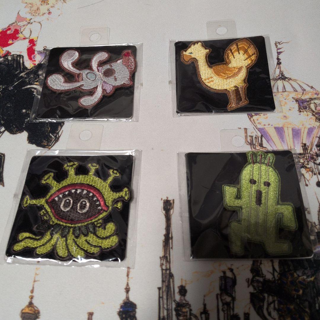 SQUARE ENIX CAFE限定品 FFXV 刺繍ワッペン 4種セット