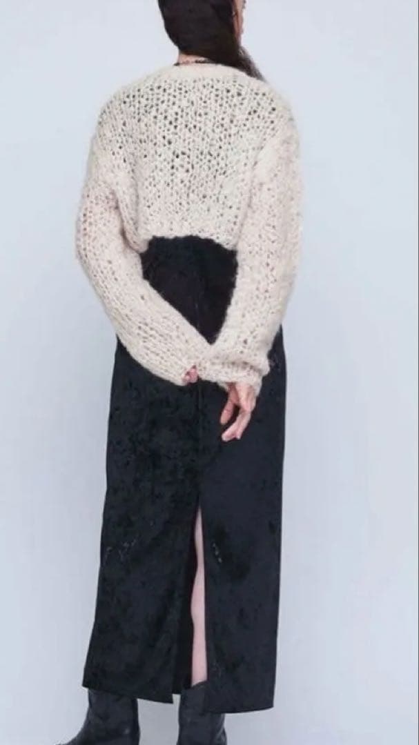 aewen matoph ハンドニットカーディガン