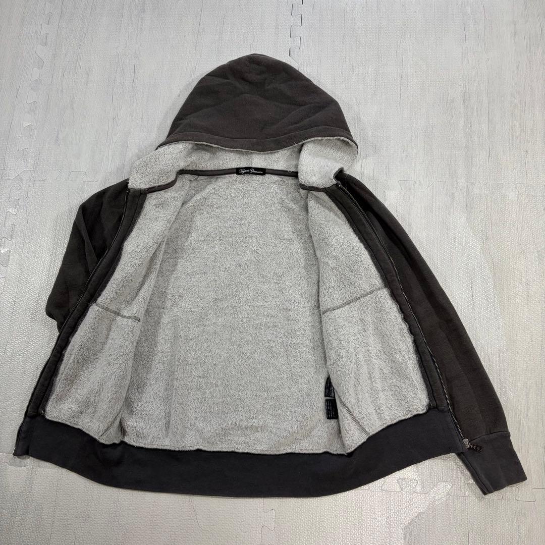 希少 HYSTERIC GLAMOUR ヒスガール 裏起毛 フルジップパーカー
