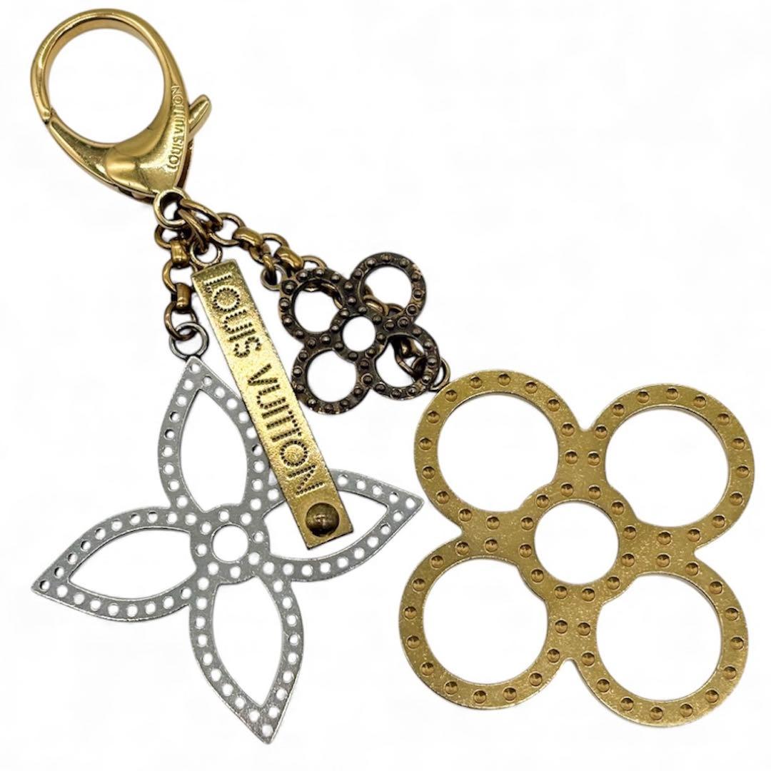 美品 ルイヴィトン ビジューサック・タパージュ バッグチャーム キーホルダー
