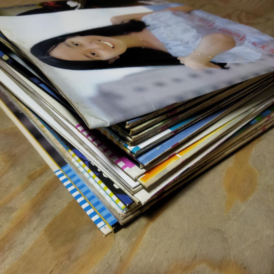 アグネス・チャン　写真集付き【22枚+写真集】TF0222-7 LPレコード