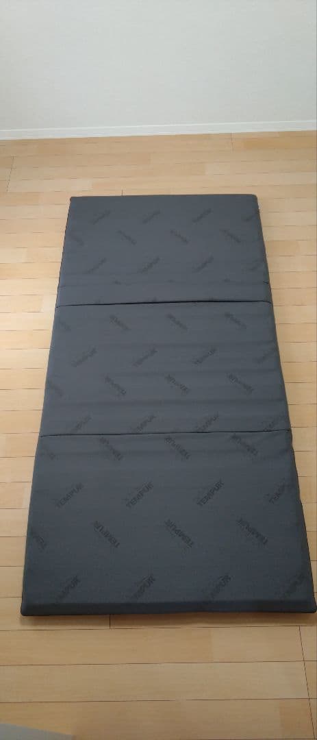TEMPUR テンピュール　フトンデラックス　マットレス シングル グレー