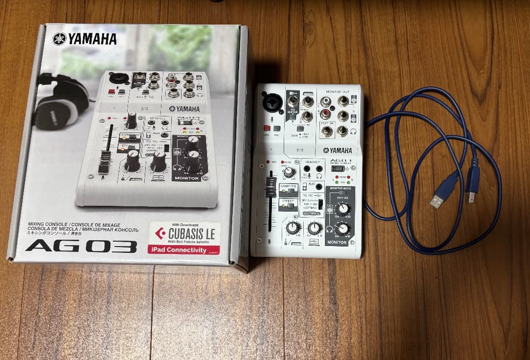 【美品】YAMAHA AG03 オーディオインターフェース