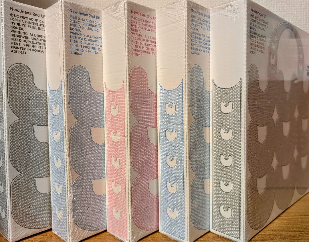 NewJeans Get Up 5種 未開封 メンバークリアフォト、ポスター付属