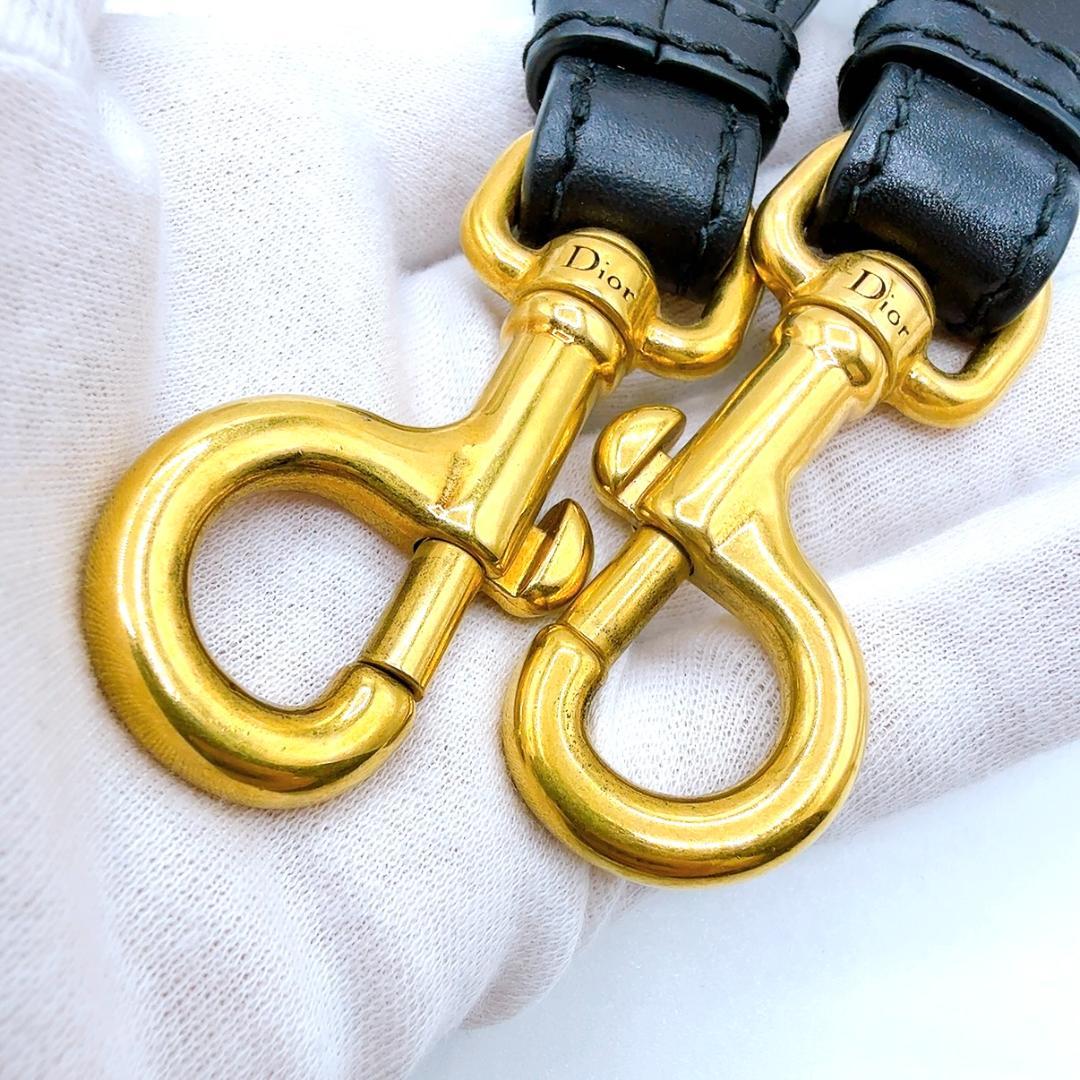 ◇クリスチャンディオール◇キャンバス/エンブロイダリー/ショルダーストラップ