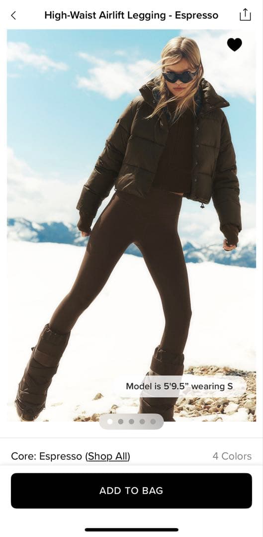 【新品】Aloyoga High-Waist Airlift Legging