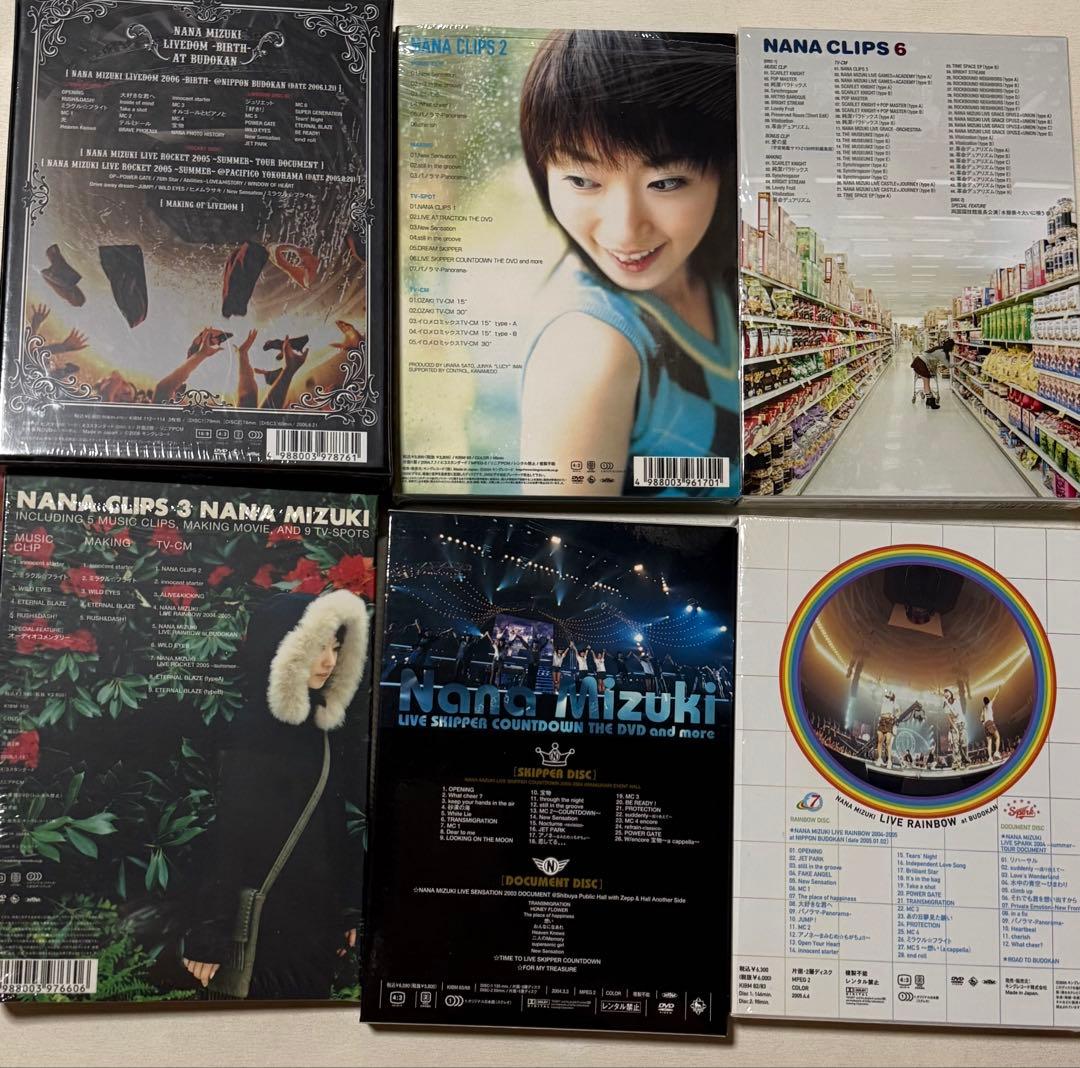 水樹奈々　ライブDVD NANAMIZUKI