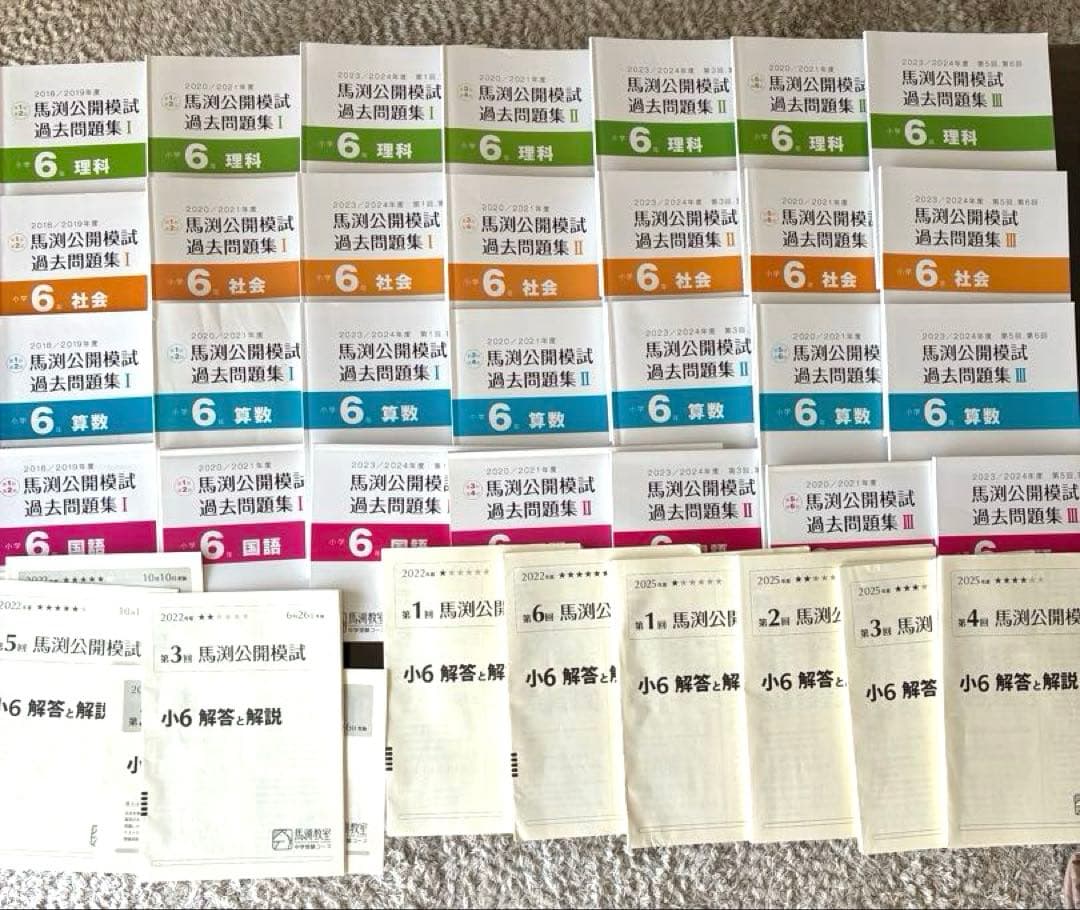 馬渕公開模試2018〜2025