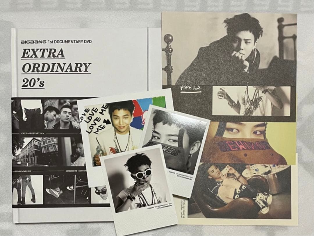 BIGBANG フォトブック　DVD 20‘s カード　G-DRAGON