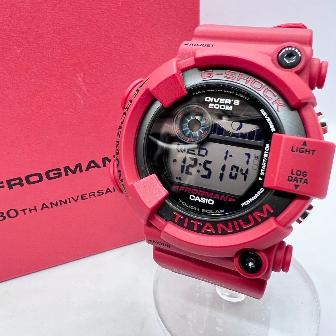 G-SHOCK FROGMAN レッド 30周年記念GW-8230NT-4JR